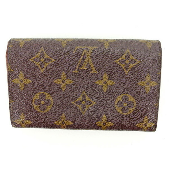Louis Vuitton Tresor zipper bifold Vieux Porte Brown Monnaie Wallet - Picture 1 of 6